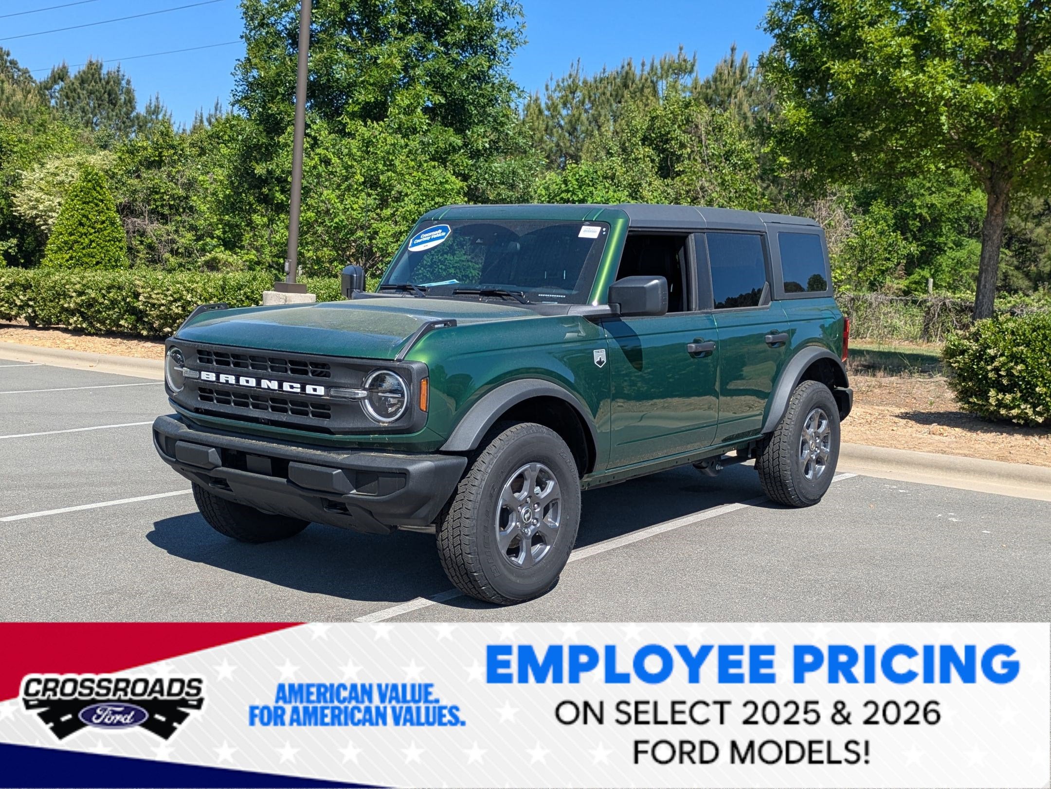 2025 Ford Bronco Big Bend - Crossroads Courtesy Demo