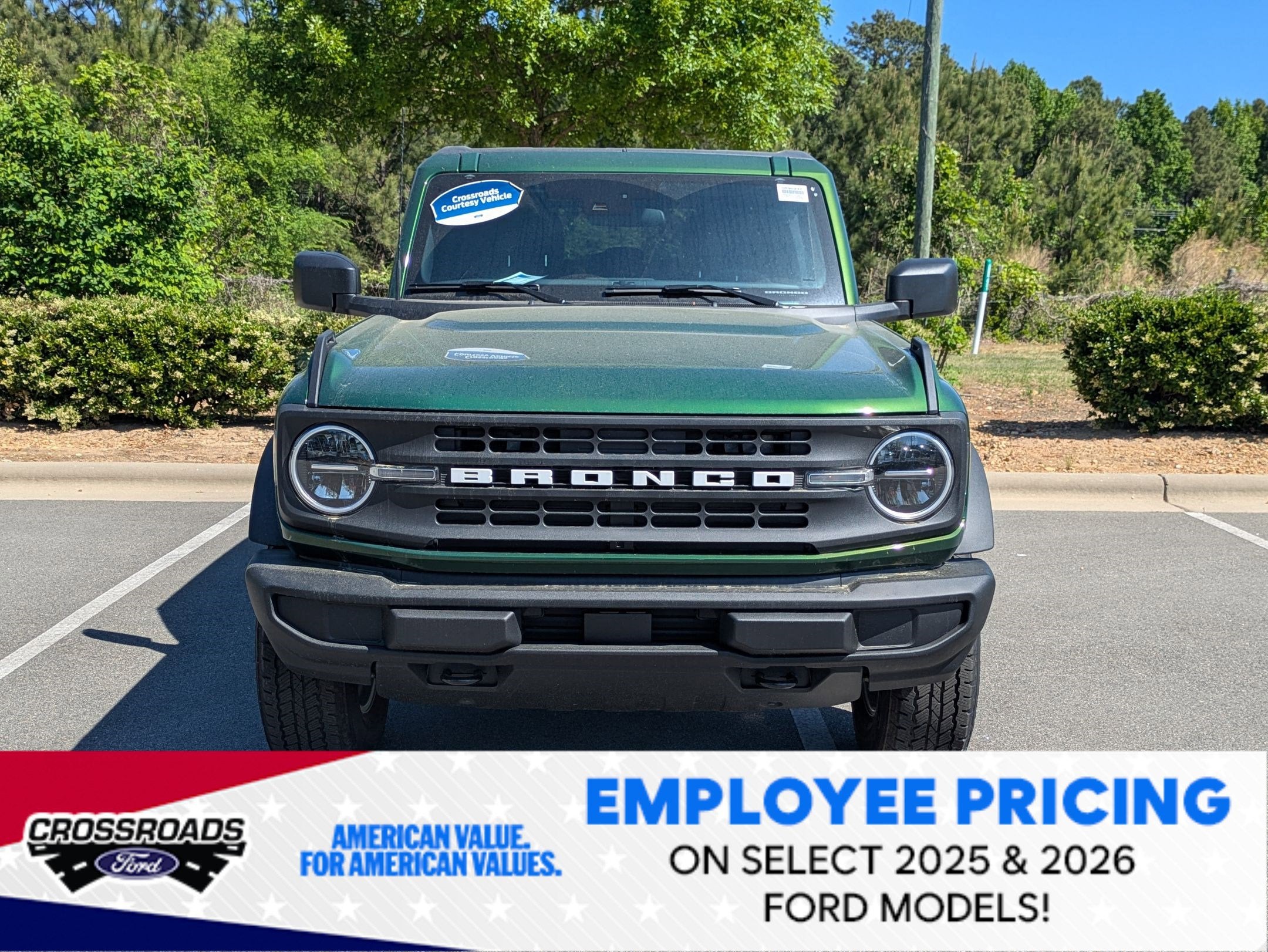 2025 Ford Bronco Big Bend - Crossroads Courtesy Demo
