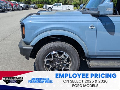2025 Ford Bronco Outer Banks - Crossroads Courtesy Demo