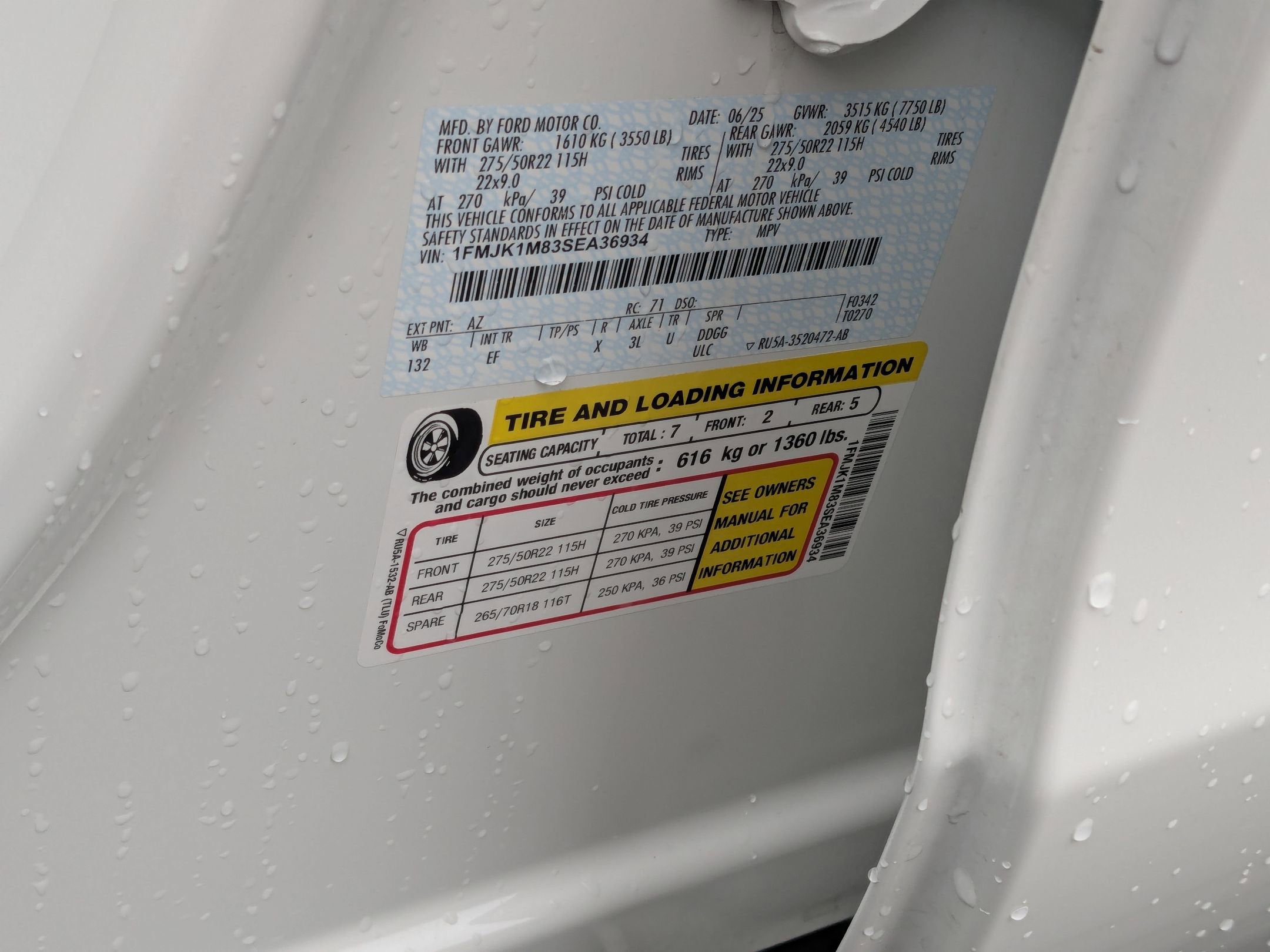 2025 Ford Expedition Max Platinum