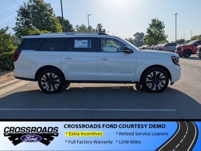 2026 Ford Expedition Max Platinum - Crossroads Courtesy Demo