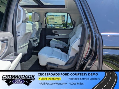 2026 Ford Expedition Max Platinum - Crossroads Manager Demo