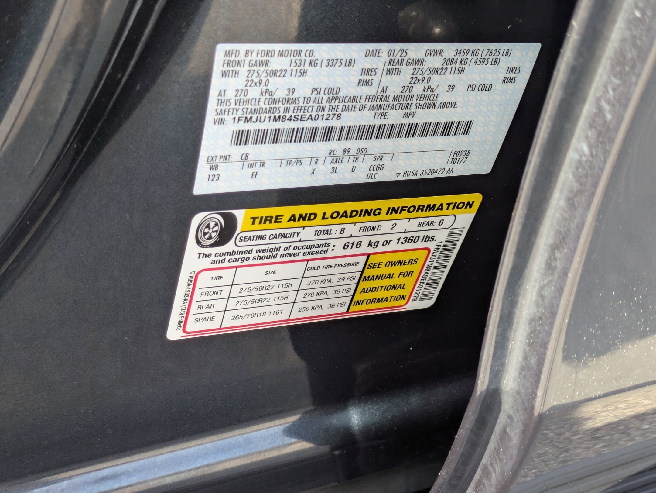 2025 Ford Expedition Platinum