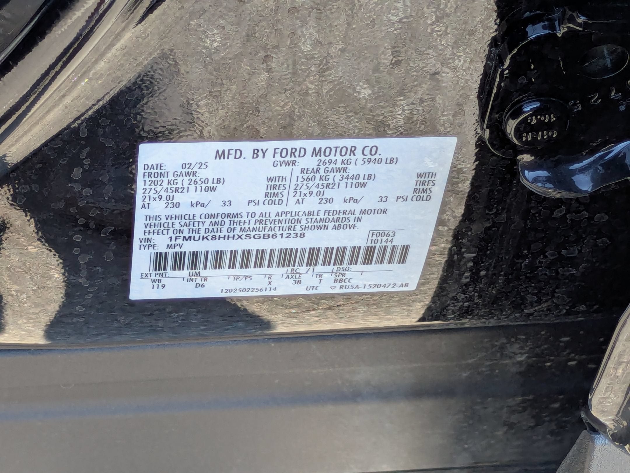 2025 Ford Explorer Platinum
