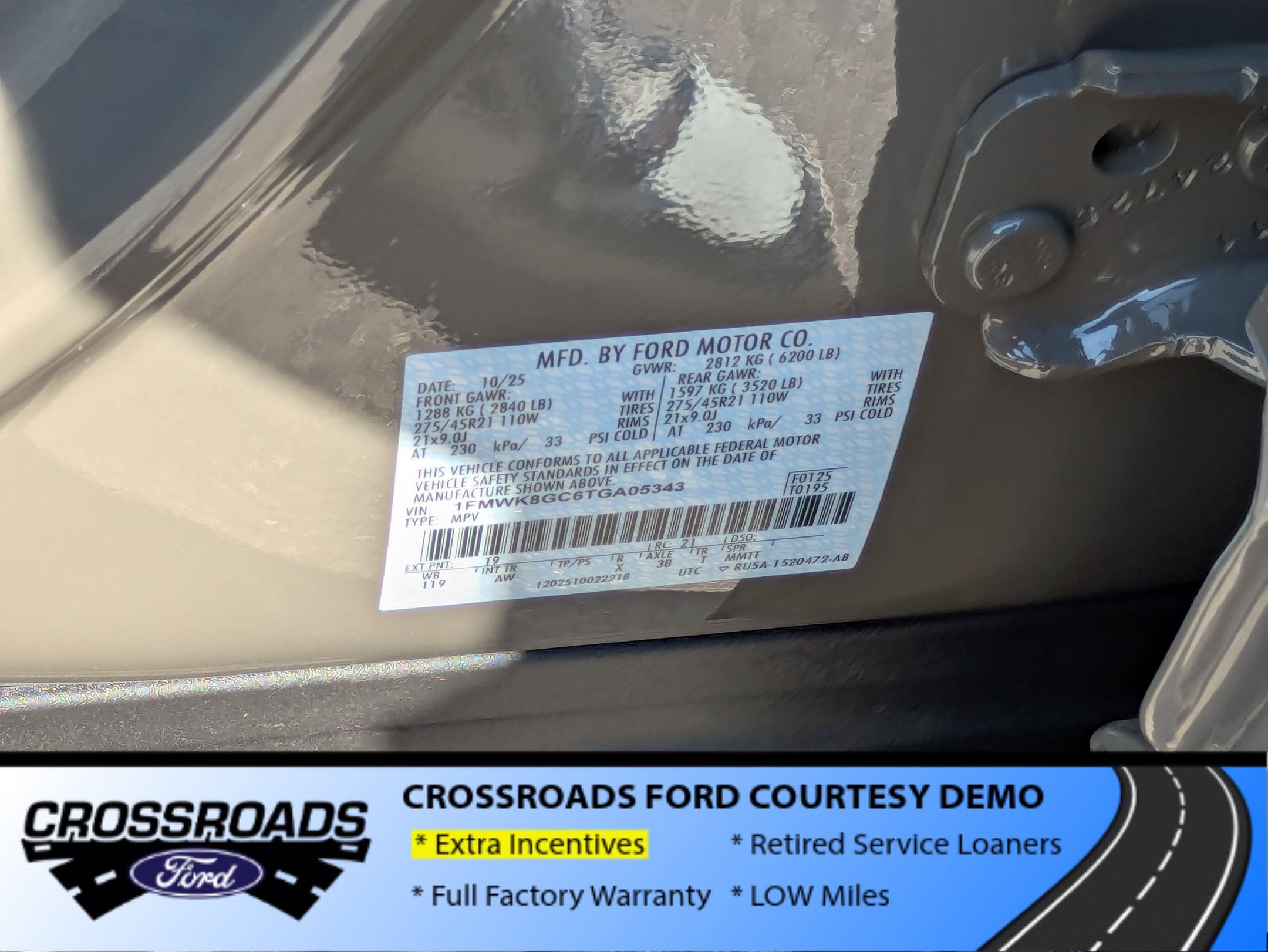 2026 Ford Explorer ST - Crossroads Courtesy Demo