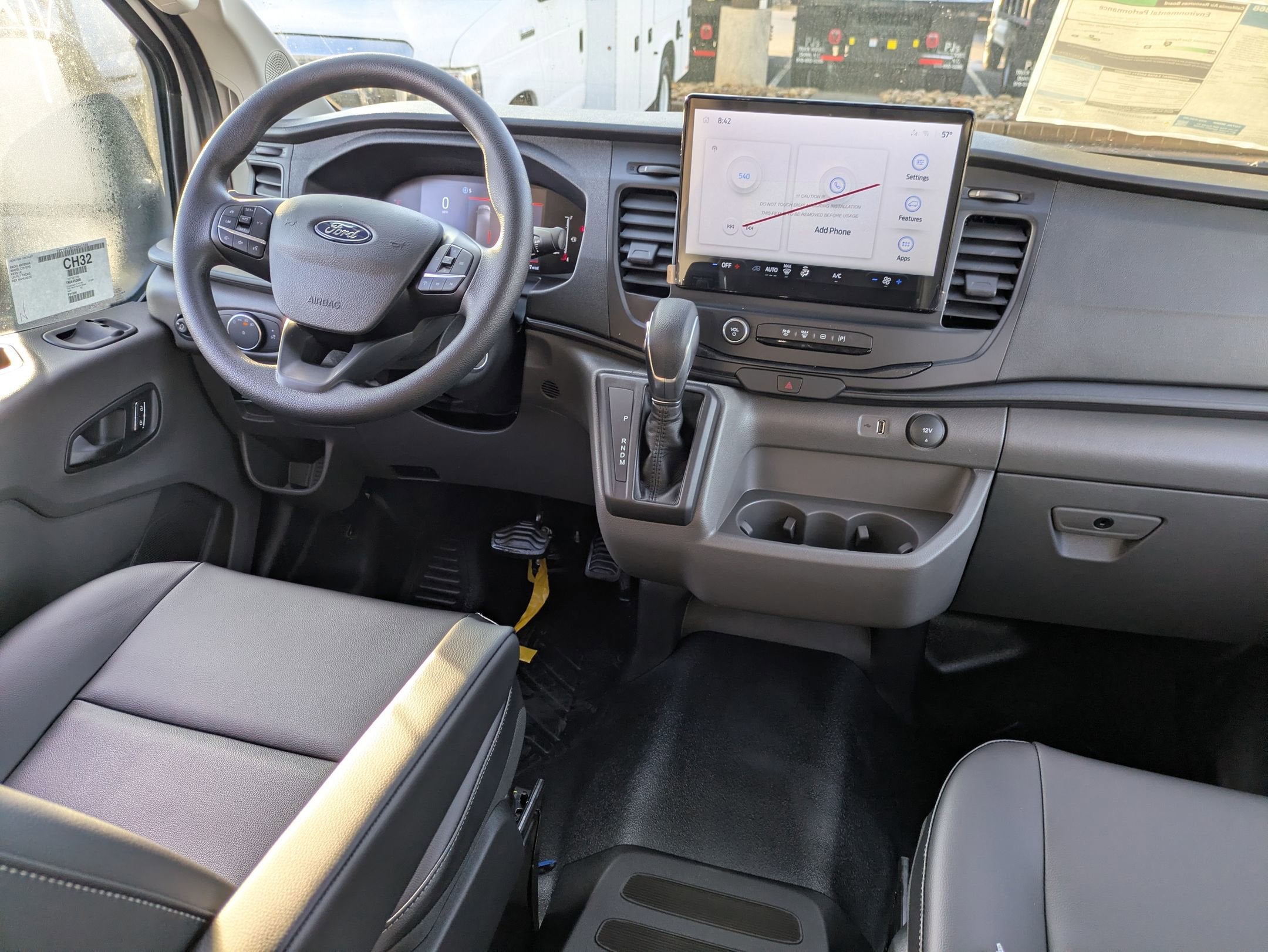 2026 Ford Transit Cargo Van T-150 130" Low Rf 8800 GVWR RWD