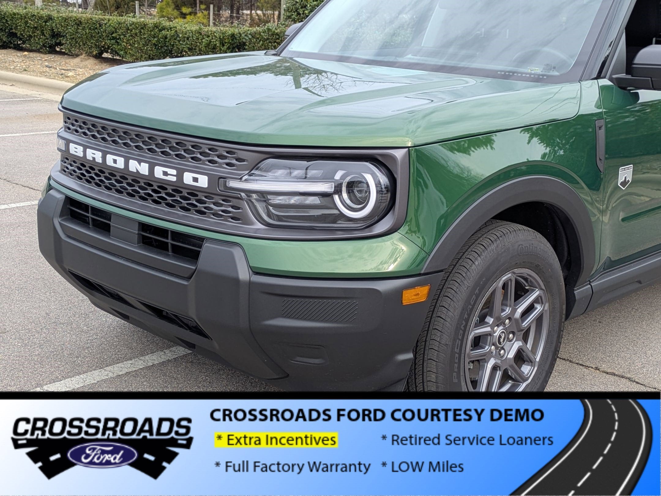 2025 Ford Bronco Sport Big Bend - Crossroads Courtesy Demo