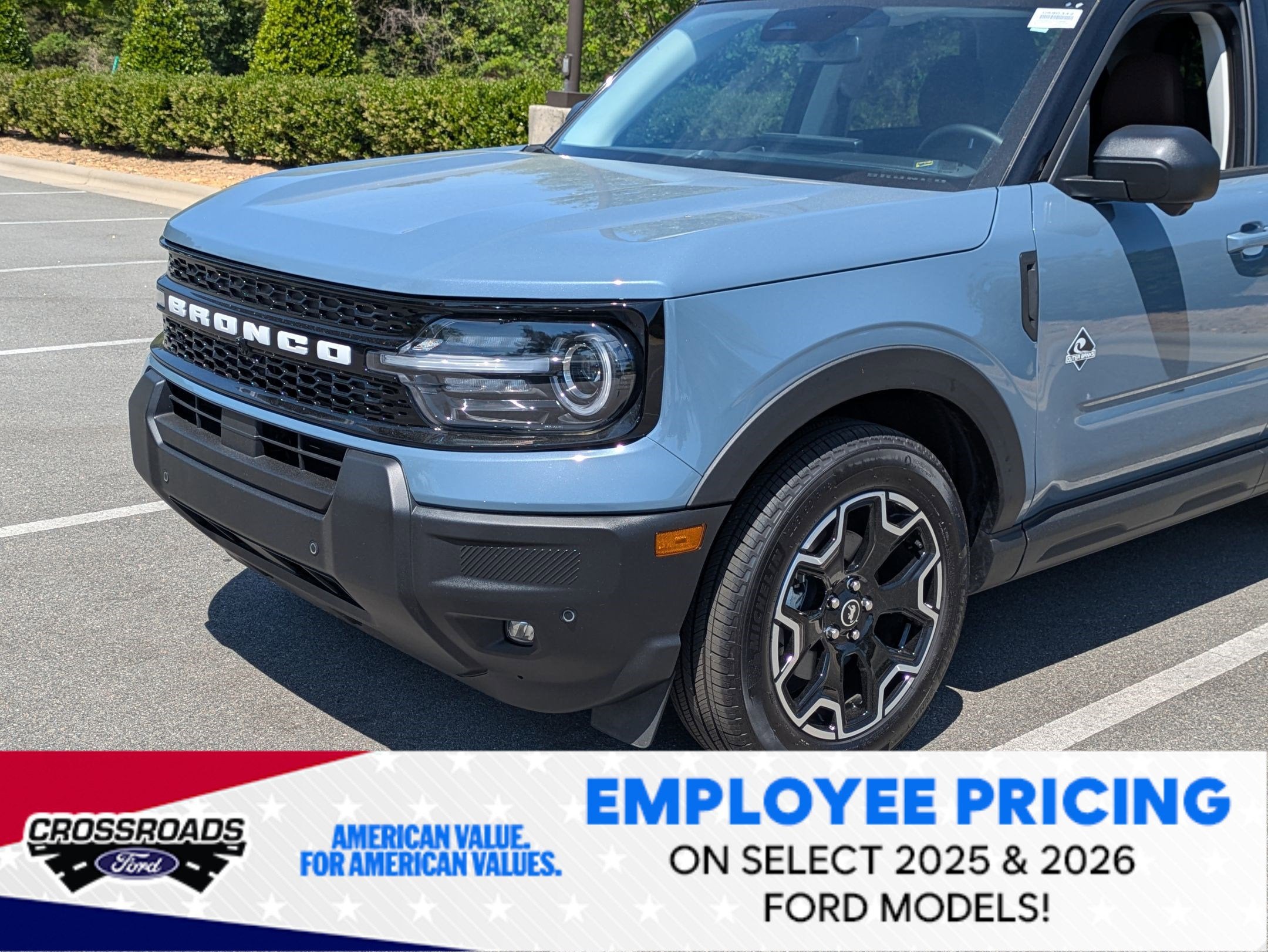 2025 Ford Bronco Sport Outer Banks - Crossroads Courtesy Demo