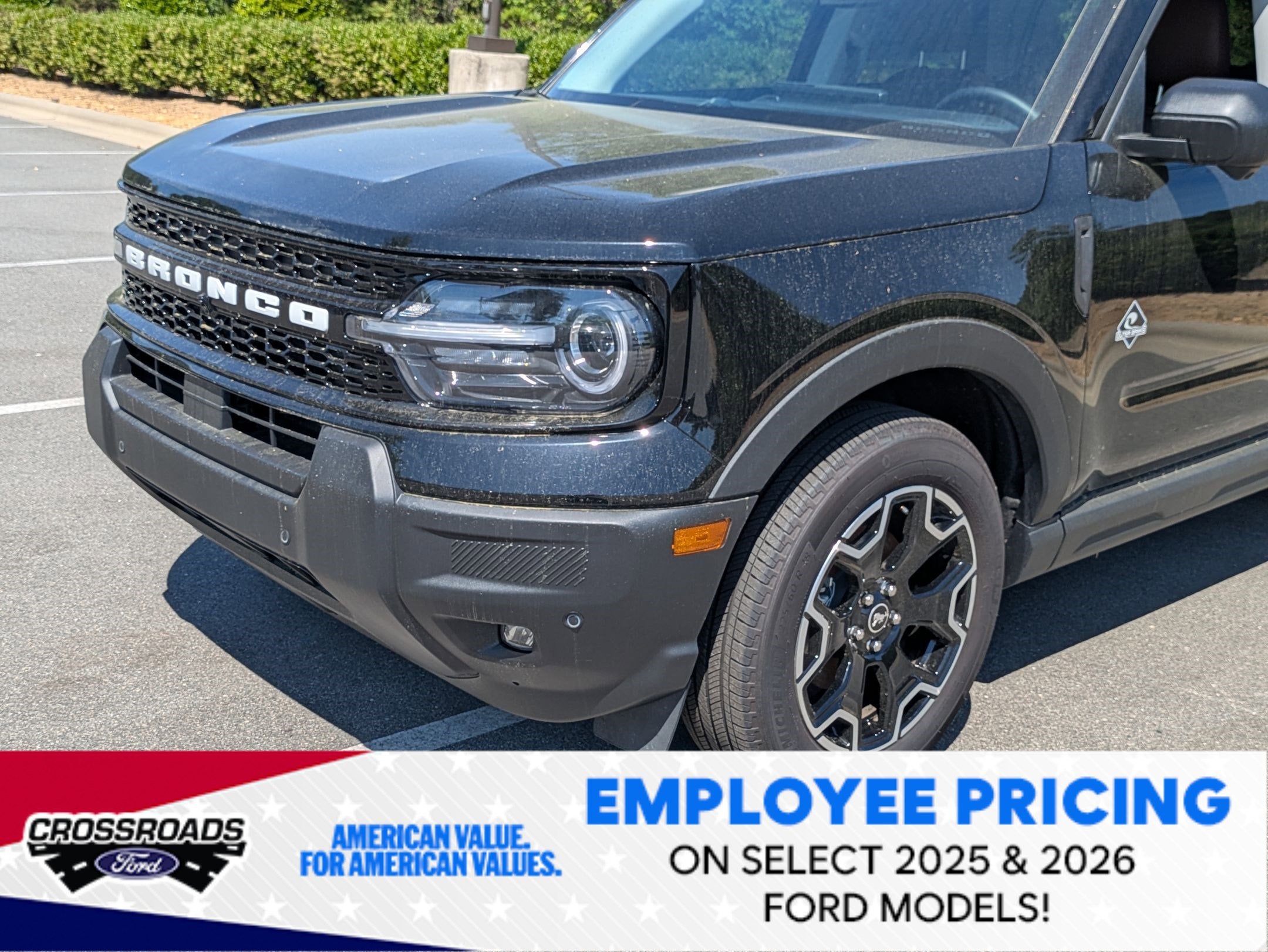 2025 Ford Bronco Sport Outer Banks - Crossroads Courtesy Demo