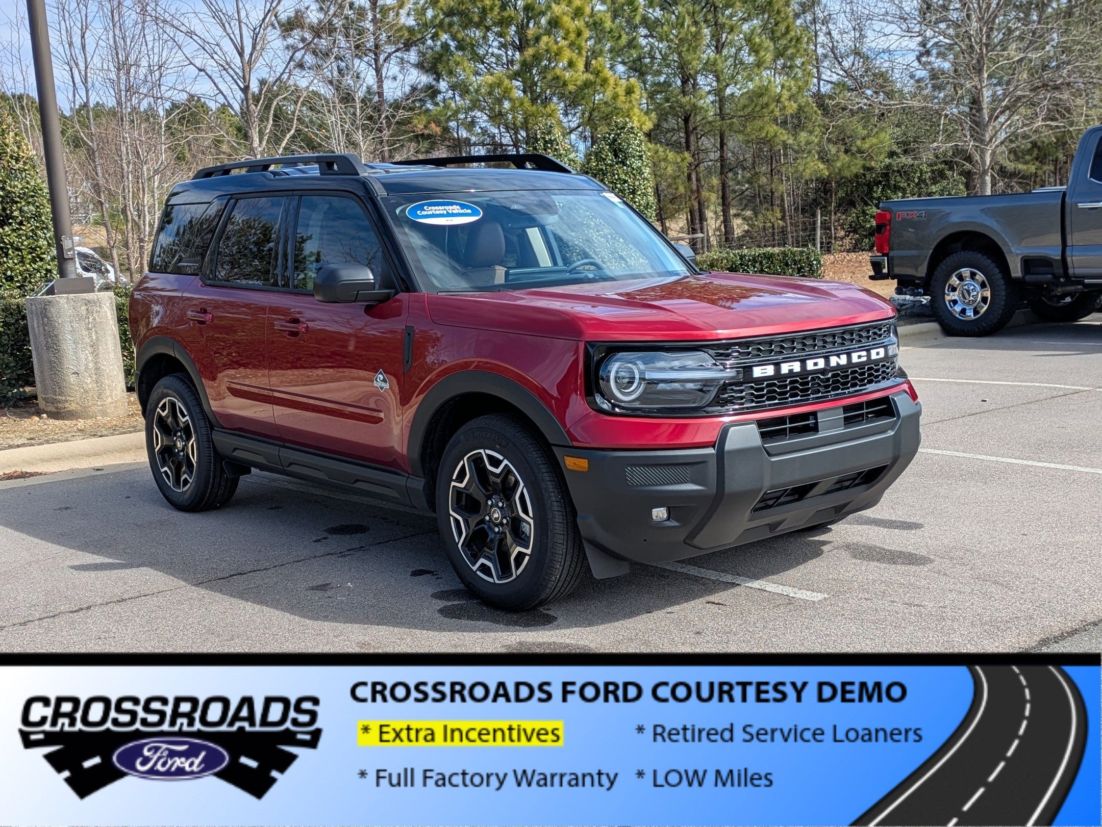 2025 Ford Bronco Sport Outer Banks - Crossroads Courtesy Demo