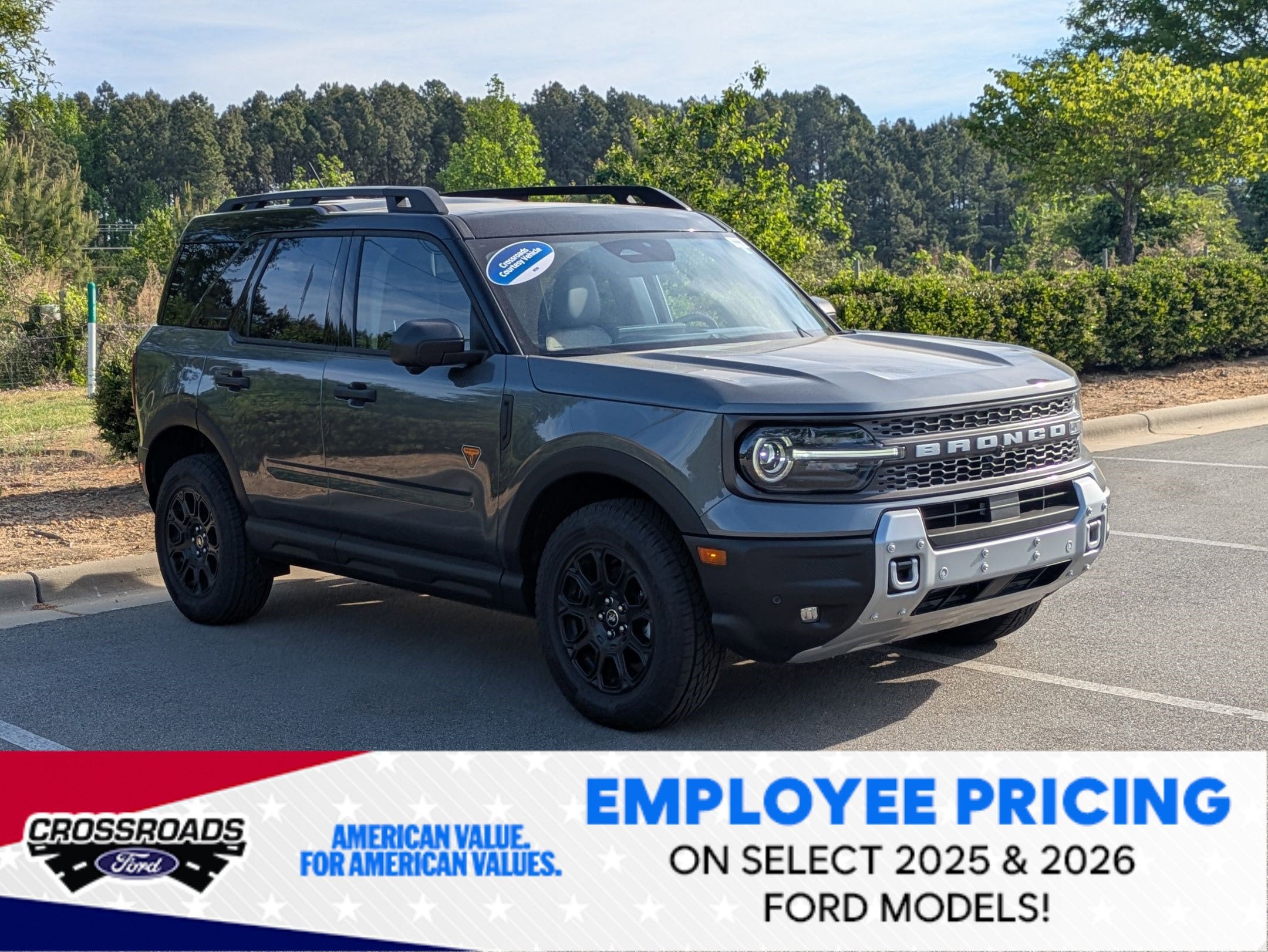 2025 Ford Bronco Sport Badlands - Crossroads Courtesy Demo