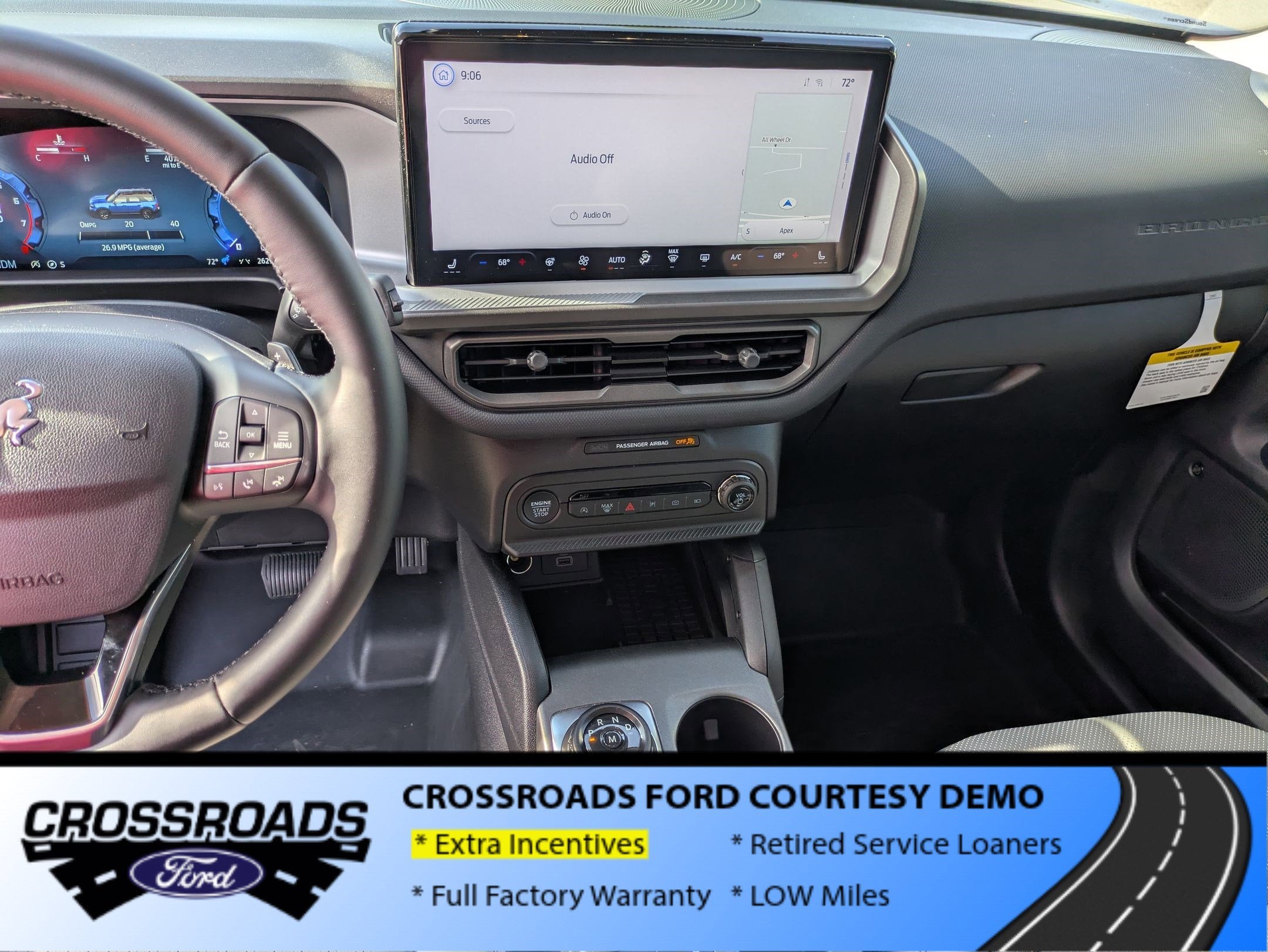 2025 Ford Bronco Sport Badlands - Crossroads Courtesy Demo