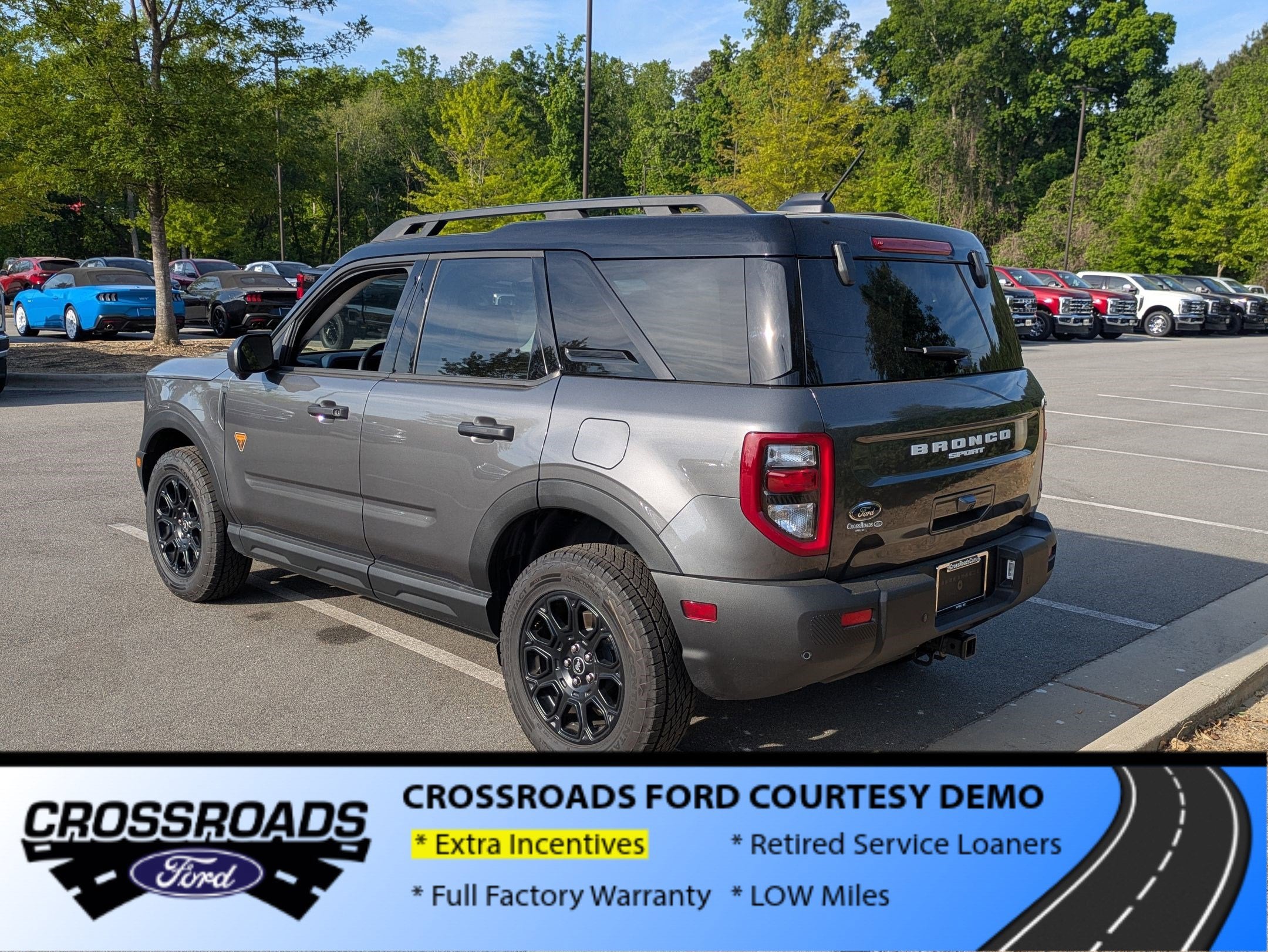2025 Ford Bronco Sport Badlands - Crossroads Courtesy Demo