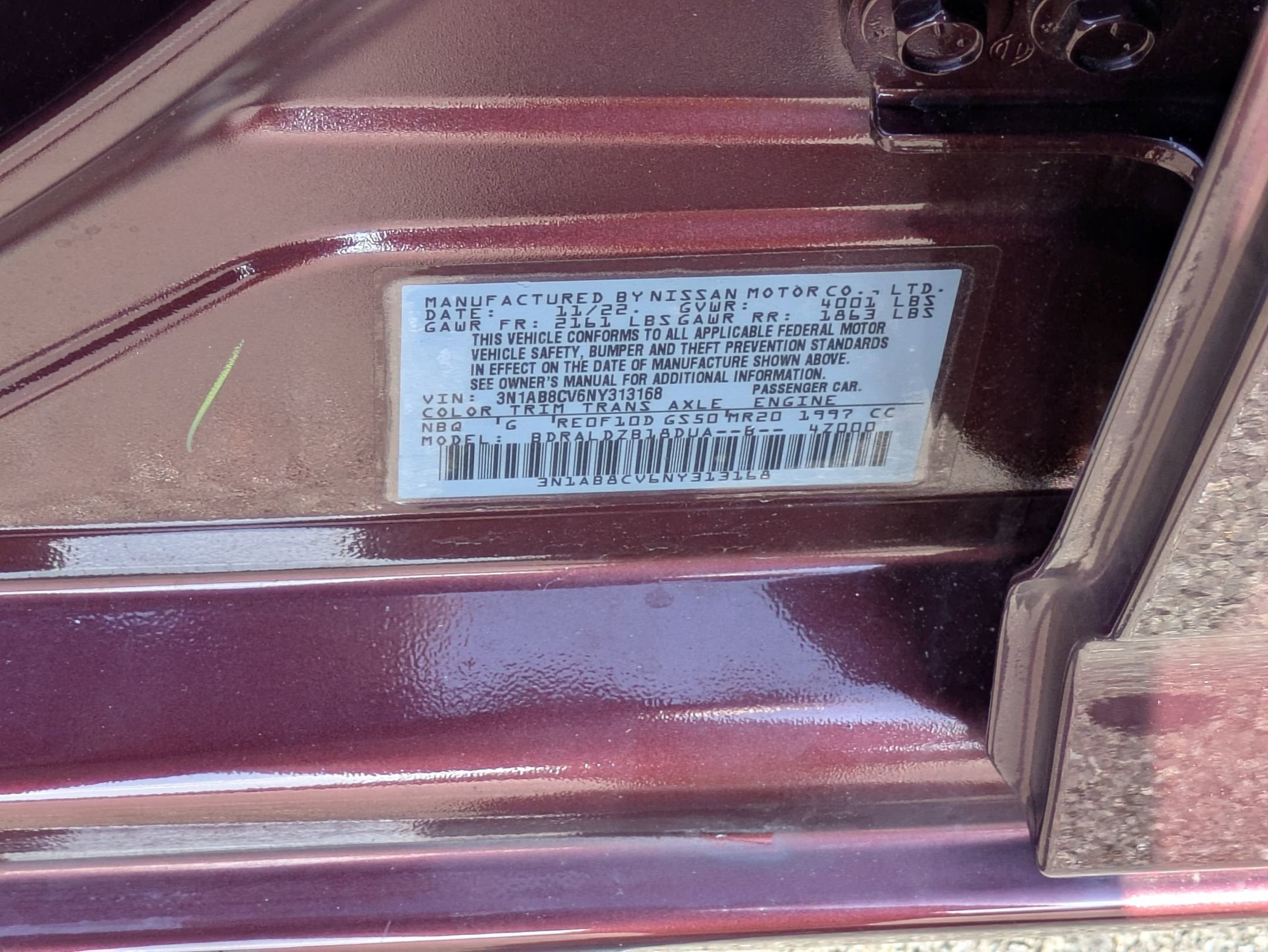 2022 Nissan Sentra SV