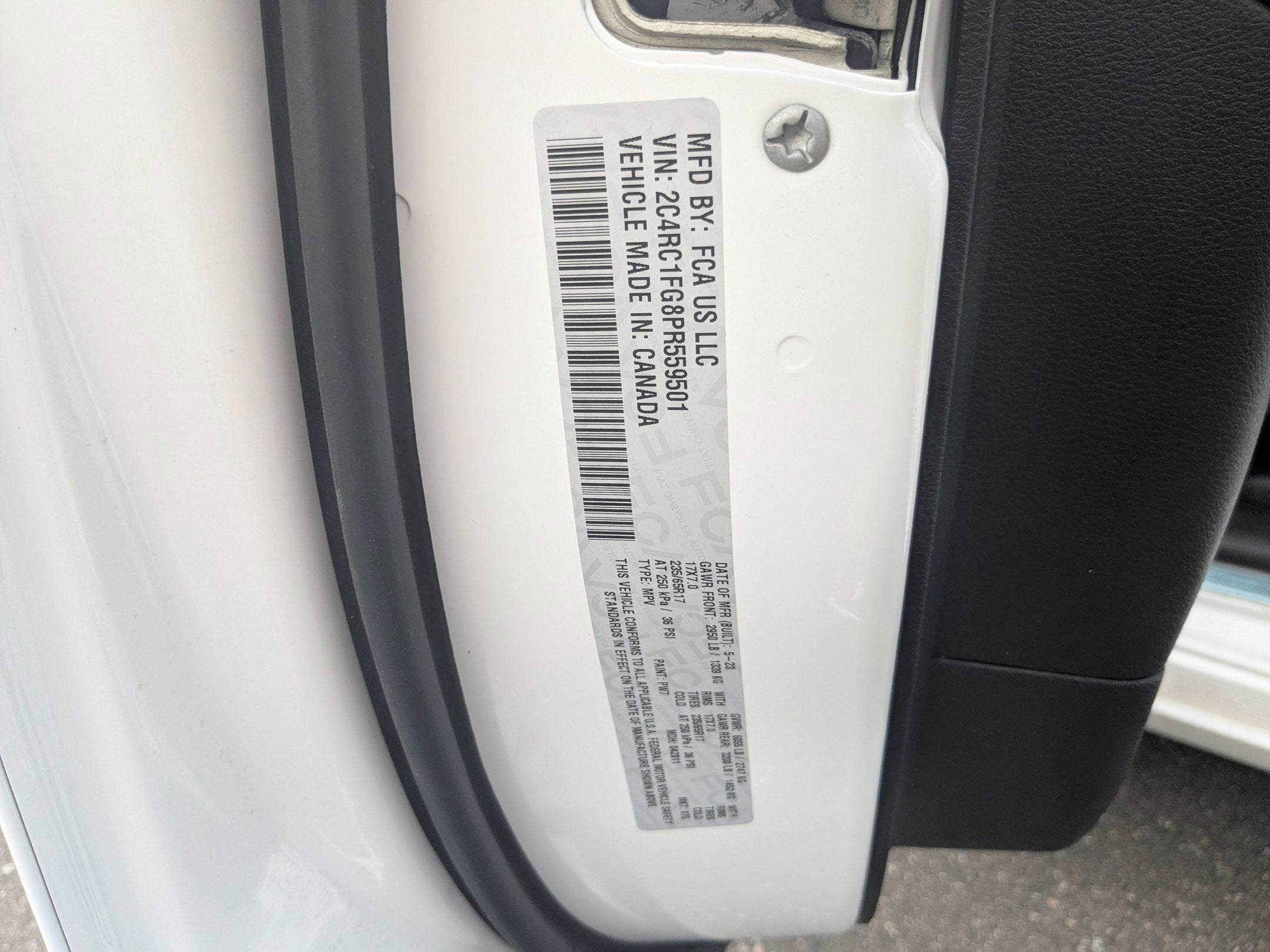 2023 Chrysler Pacifica Touring