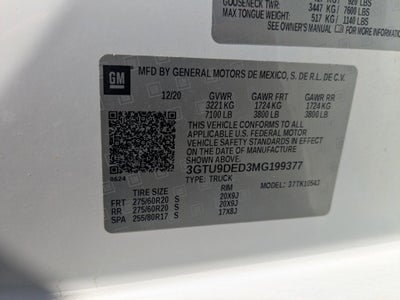 2021 GMC Sierra 1500 SLT