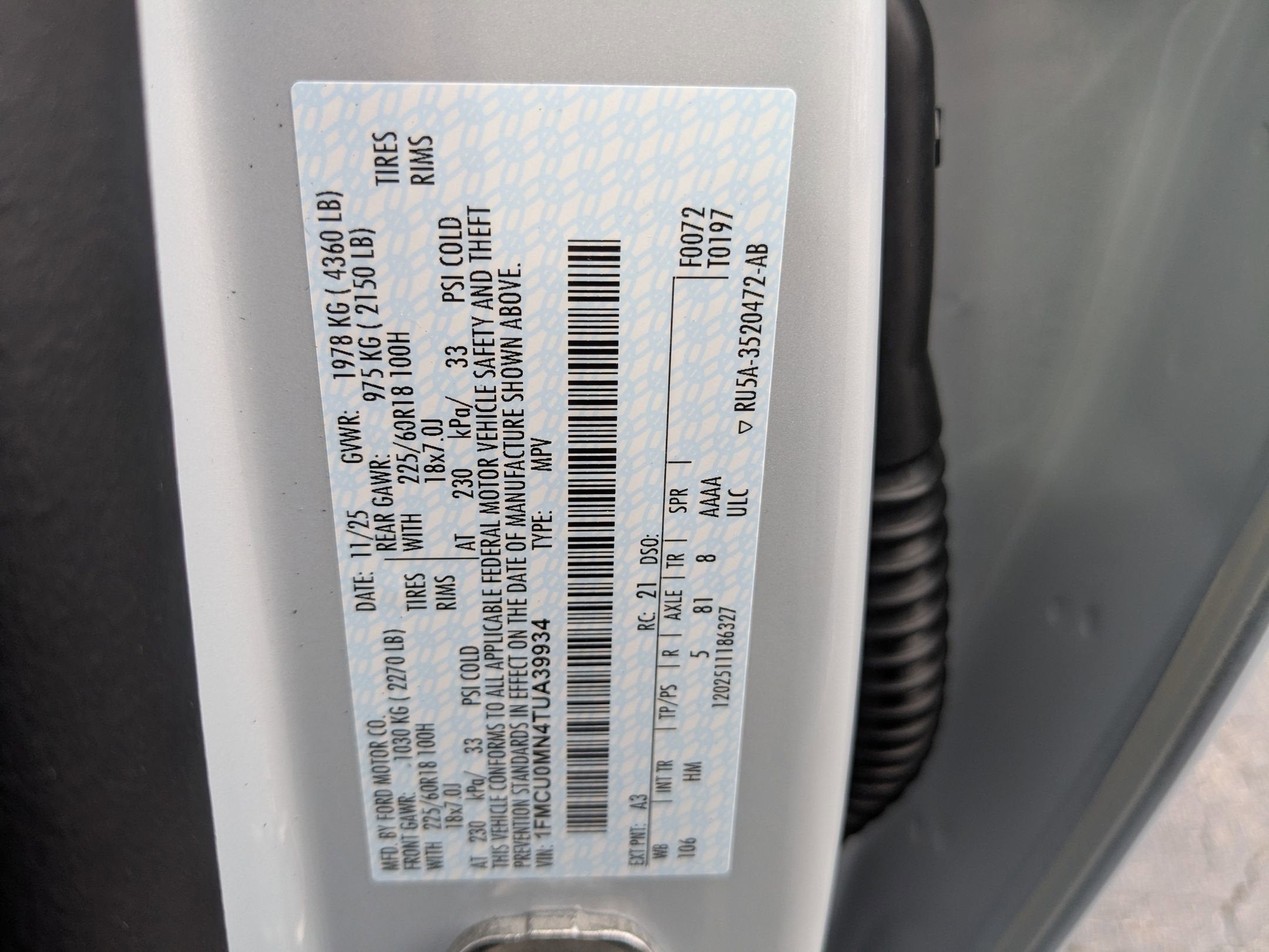 2026 Ford Escape ST-Line