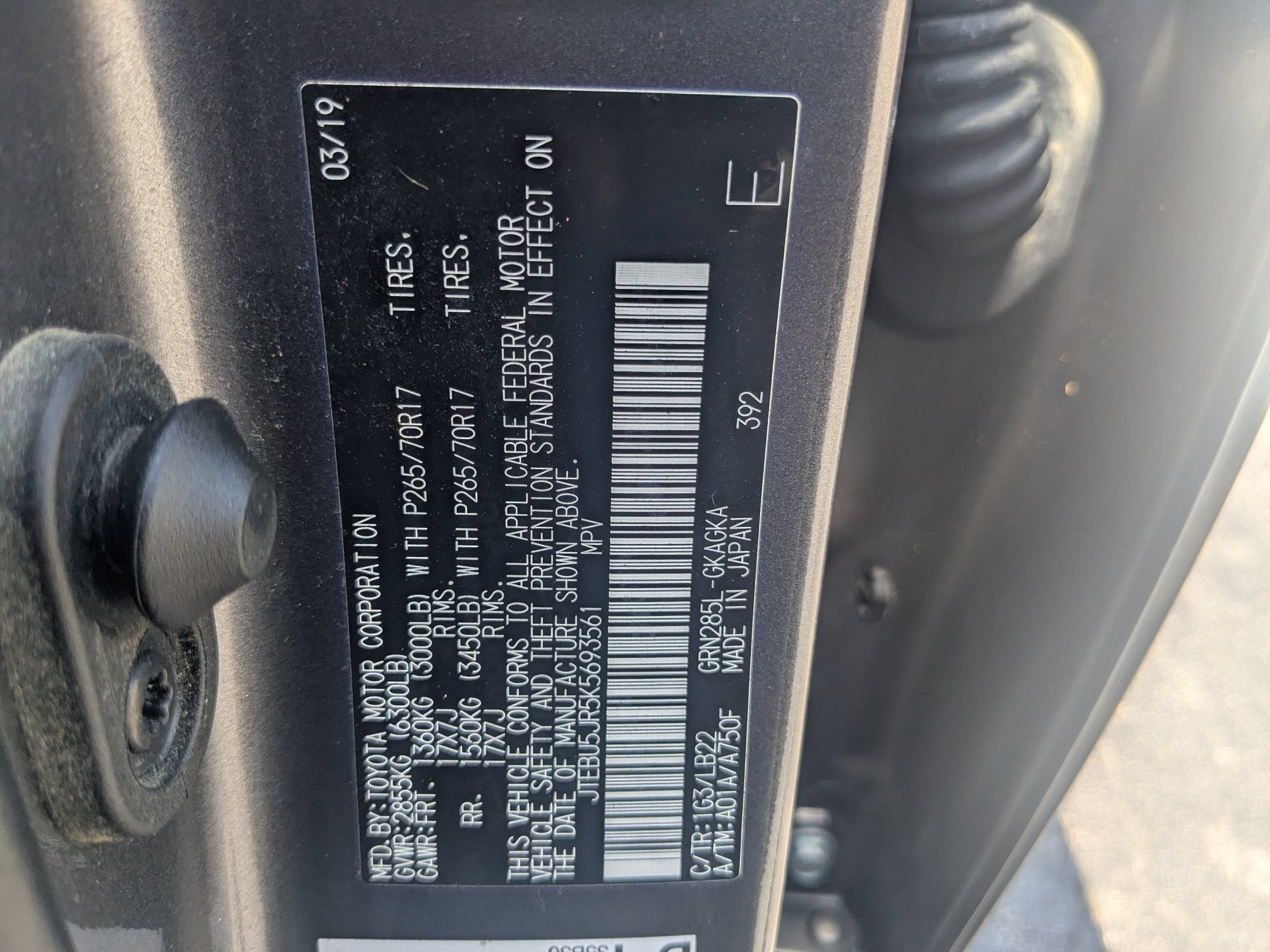 2019 Toyota 4Runner SR5 Premium