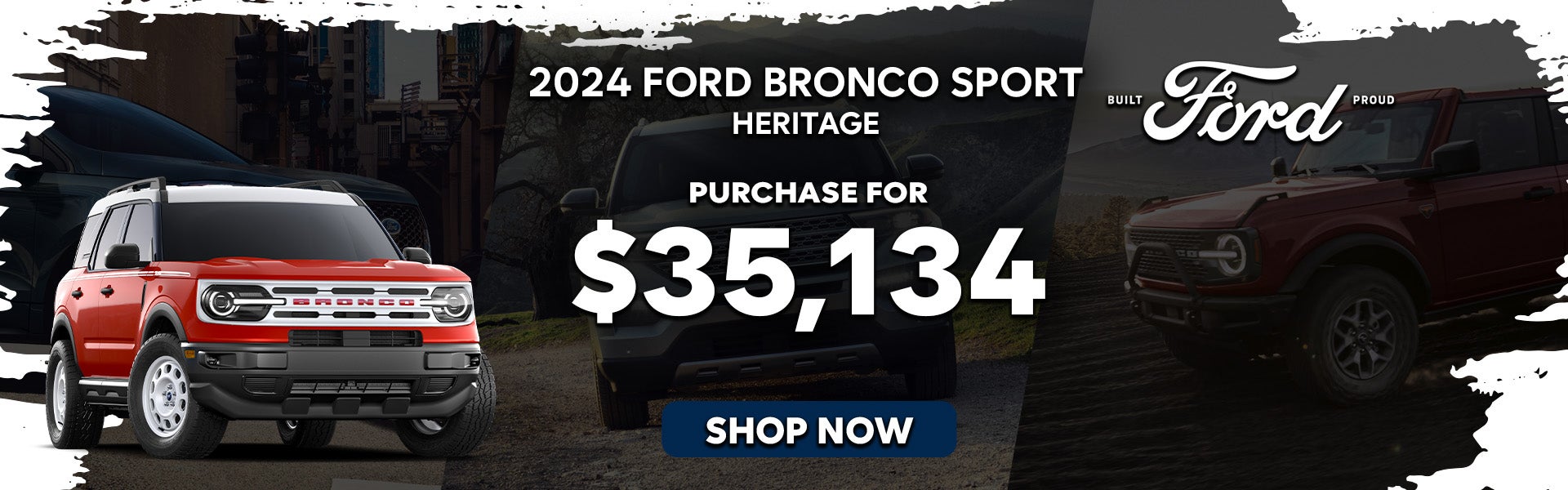 2024 Ford Bronco Sport Heritage Special Offer
