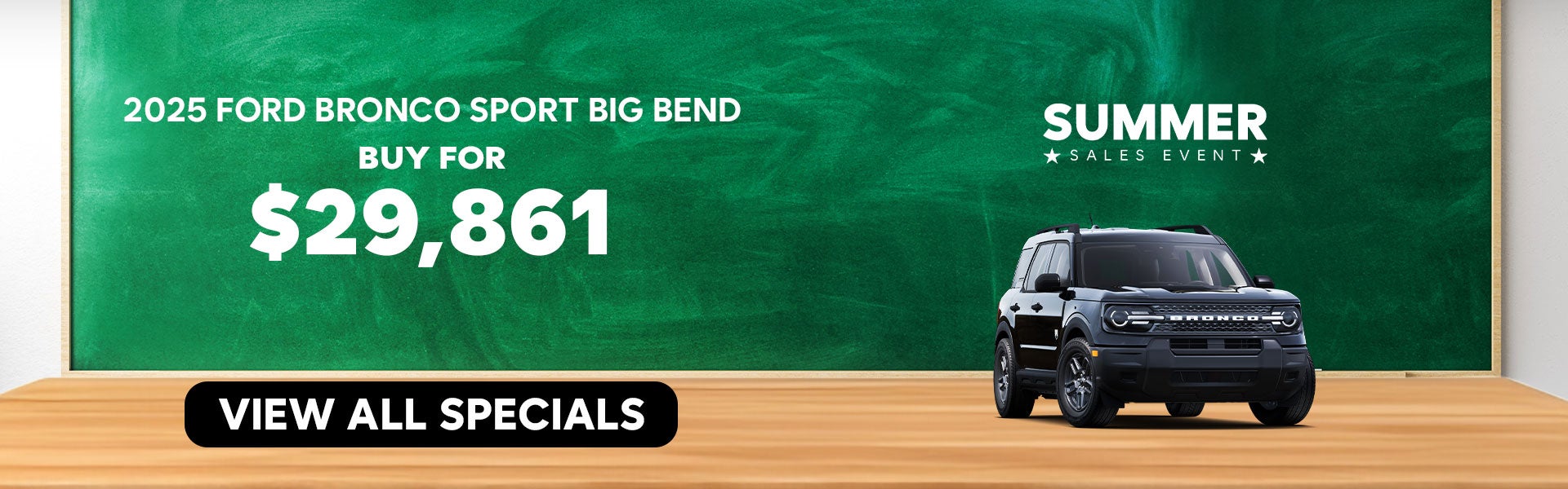 2025 Ford Bronco Sport buy for $29,861