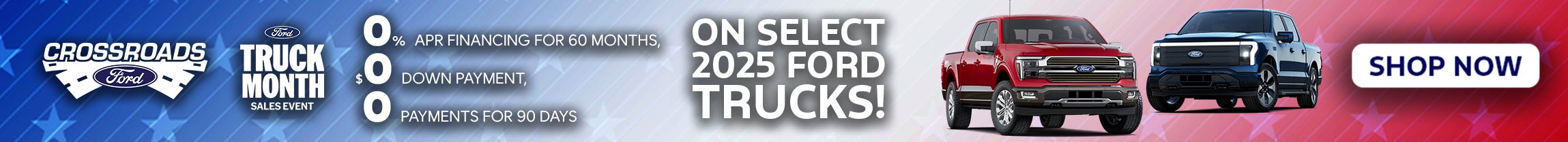 Truck Month Triple Zero Offer